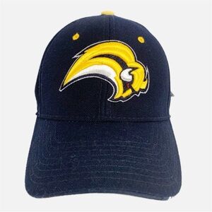 Zephyr The Hat NHL Sabre’s Six Panel Embroidered Baseball Cap Blue Gold Wool Bnd